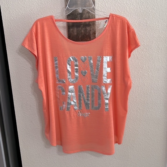 Sugar Factory Love Candy foil woman’s tee - Picture 12 of 12